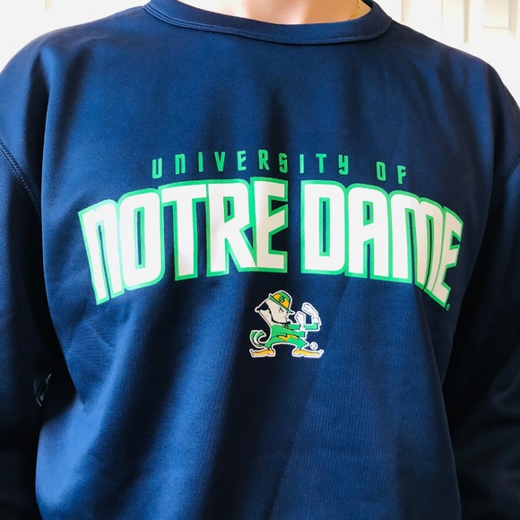 Champion Notre Dame University Pullover Sweatshirt - Picture 3 of 8